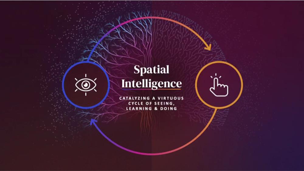 顶尖AI科学家李飞飞演讲：机器人进化离不开空间智能