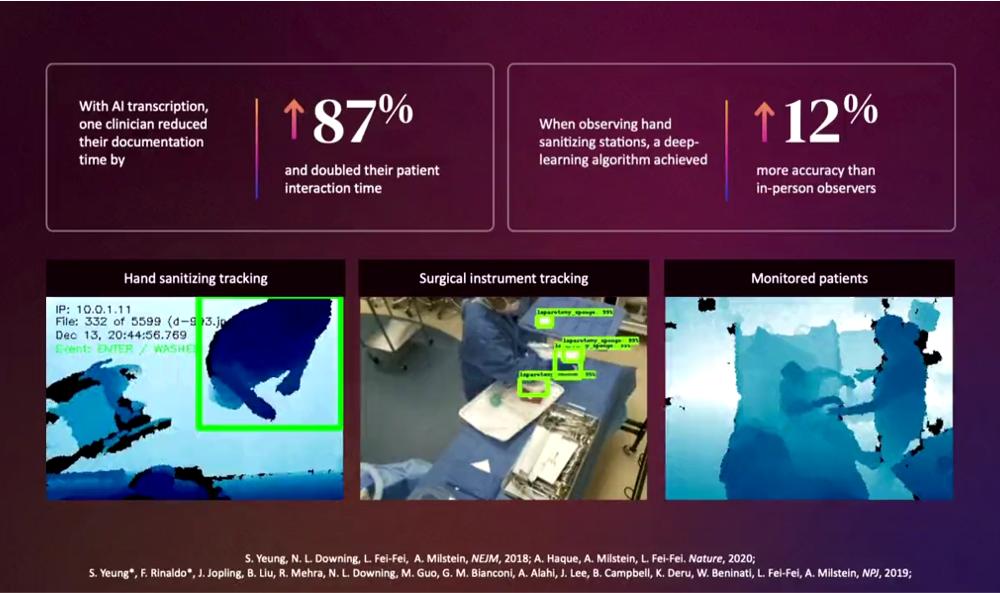 顶尖AI科学家李飞飞演讲：机器人进化离不开空间智能