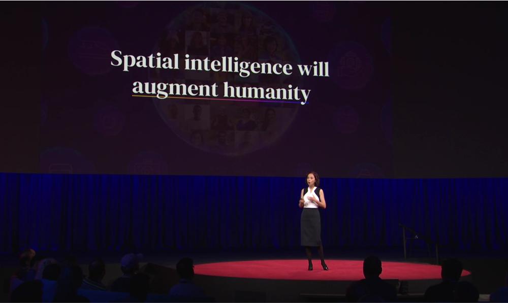 顶尖AI科学家李飞飞演讲：机器人进化离不开空间智能