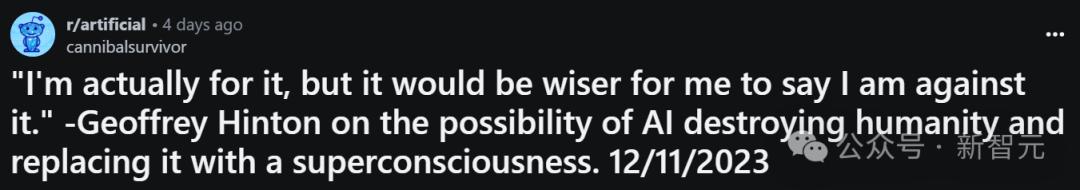 AI教父Hinton:我支持超级AI取代人类