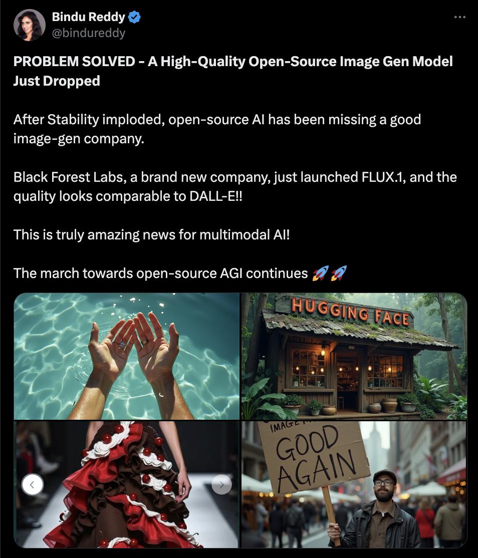 Midjourney 也得”站着敬酒,AI 图片生成新王 Flux 怎么这么强?