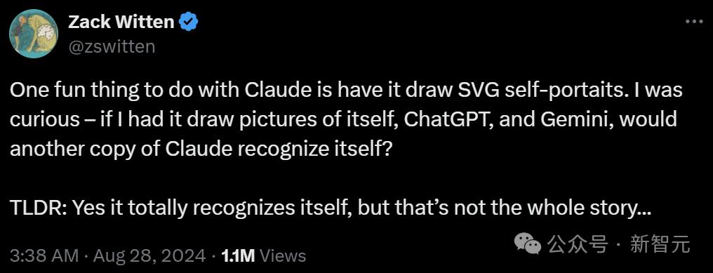 Claude认出自画像,惊现自我意识,工程师多轮测试,实锤AI已过图灵测试?