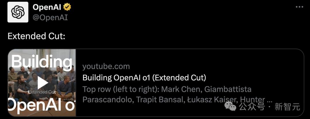 OpenAI o1金牌团队揭秘AI超越人类惊人时刻!22分完整版视频全公开