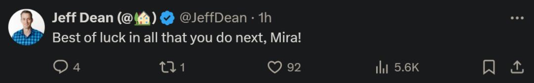 OpenAI CTO Mira Murati离职，高层动荡继续
