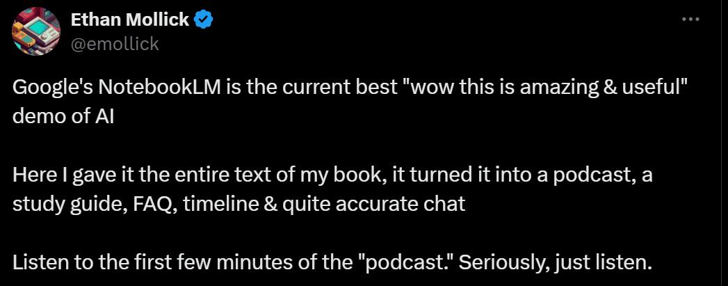 NotebookLM新功能引发网络疯传 ,AI大神、Altman大赞,一手实测来了