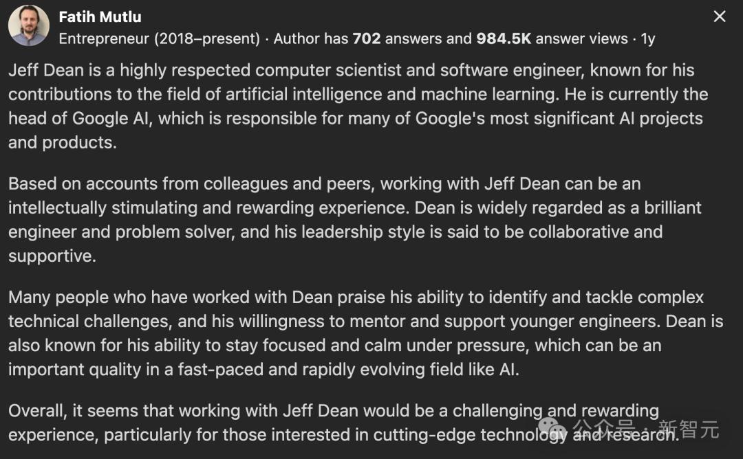 Jeff Dean亲授职业秘籍,力荐计算机,编码改变全世界