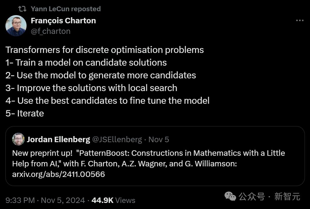 Transformer打破三十年数学猜想,Meta研究者用AI给出反例,算法杀手攻克数学难题
