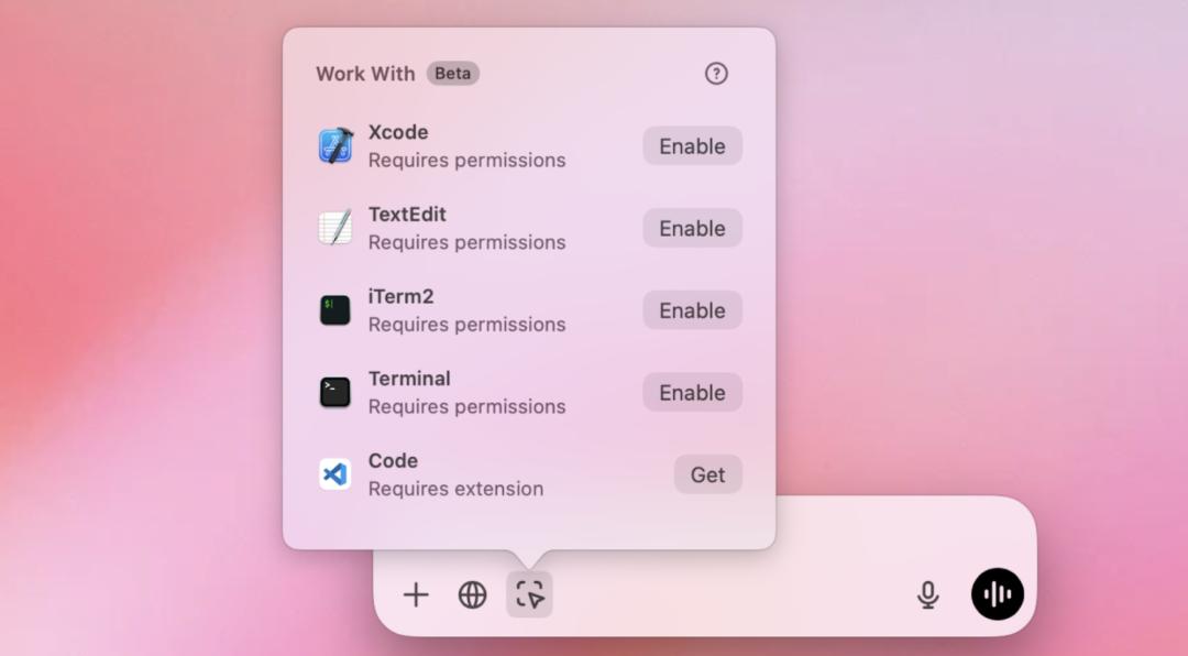 桌面版ChatGPT升级，支持编程App交互，离AI接管电脑又近一步