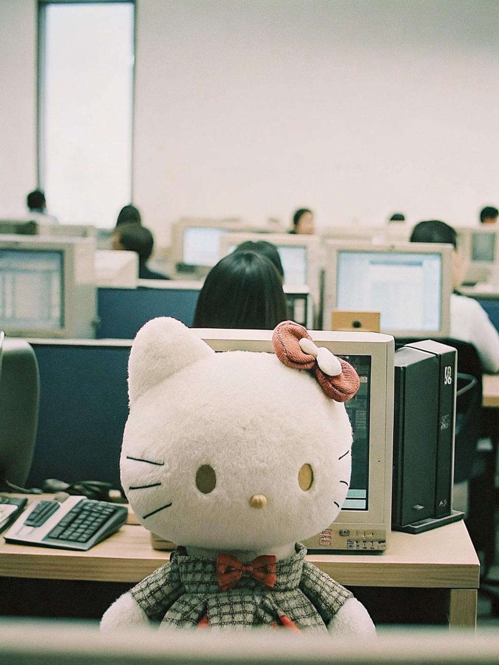 一秒变身Hello Kitty整顿职场,这个AI工具能把一切都变成 CCD