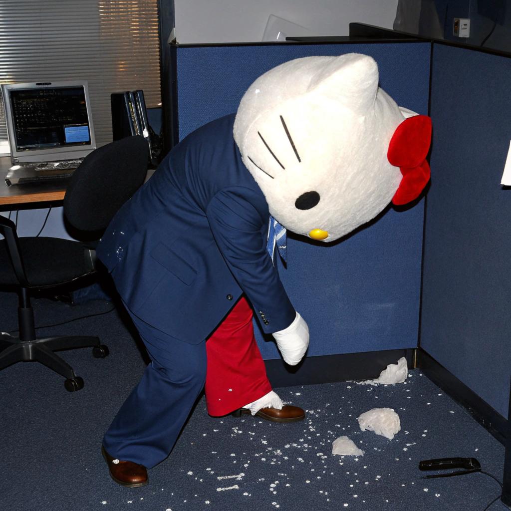 一秒变身Hello Kitty整顿职场,这个AI工具能把一切都变成 CCD