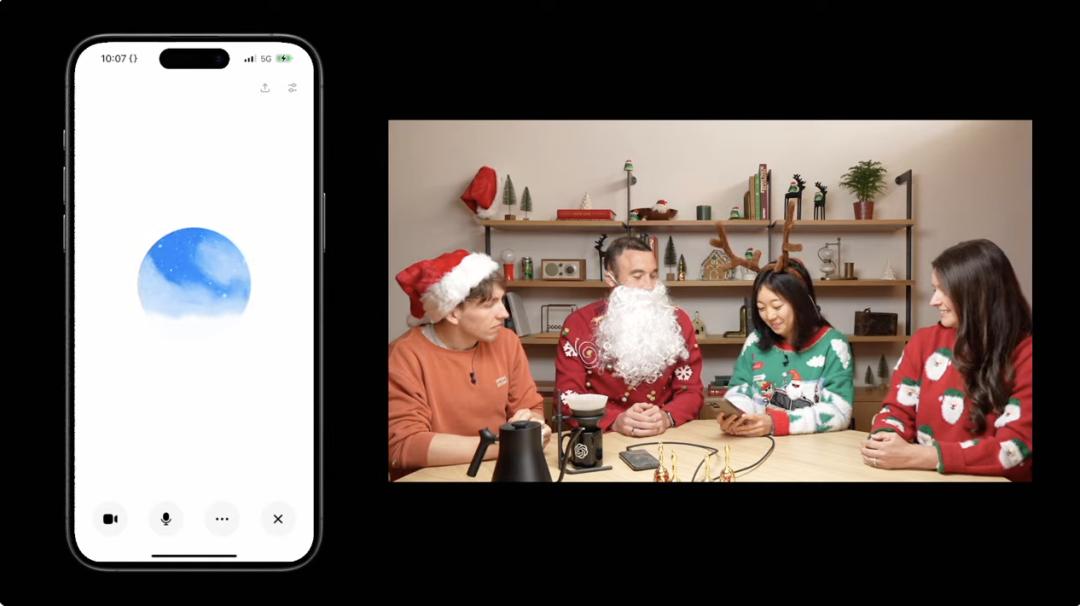 ChatGPT 年底重磅第六弹来了,视频通话+屏幕共享全都有,还有一个圣诞彩蛋