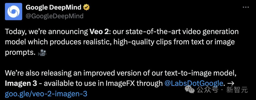 谷歌版Sora来了,4K高清暴击OpenAI,视频生图新卷王,更理解物理世界