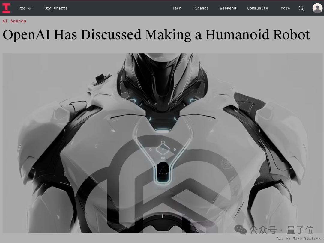 OpenAI被曝自研人形机器人,4年前因缺数据解散团队,如今要用机器人数据反哺大模型了