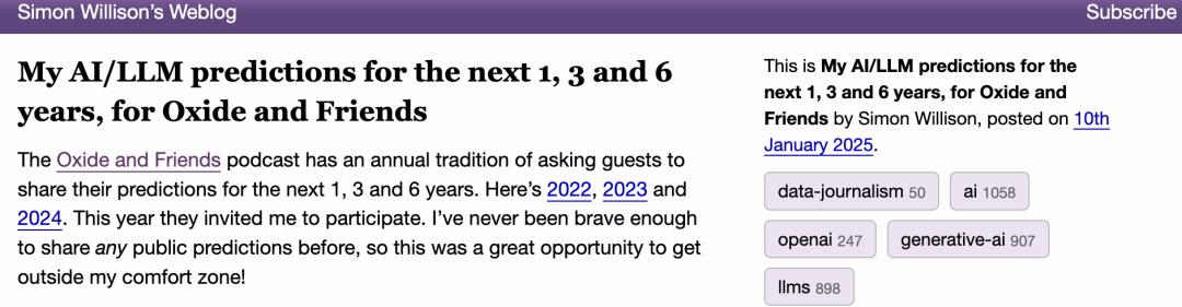 1年智能体落地,3年获普利策奖,6年或引发危机,Django之父6大预测