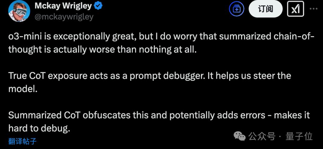 OpenAI突然公开o3思维链,网友:让我们谢谢DeepSeek
